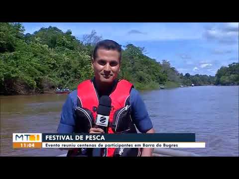 Barra do Bugres é Destaque Em Todo Estado Com o Festival de Pesca
